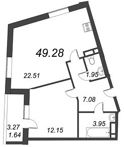 Ariosto, IV кв. 2020, 2 евро, 49.28 м2