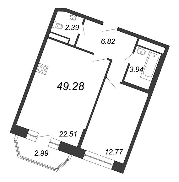Ariosto, III кв. 2021, 2 евро, 49.28 м2